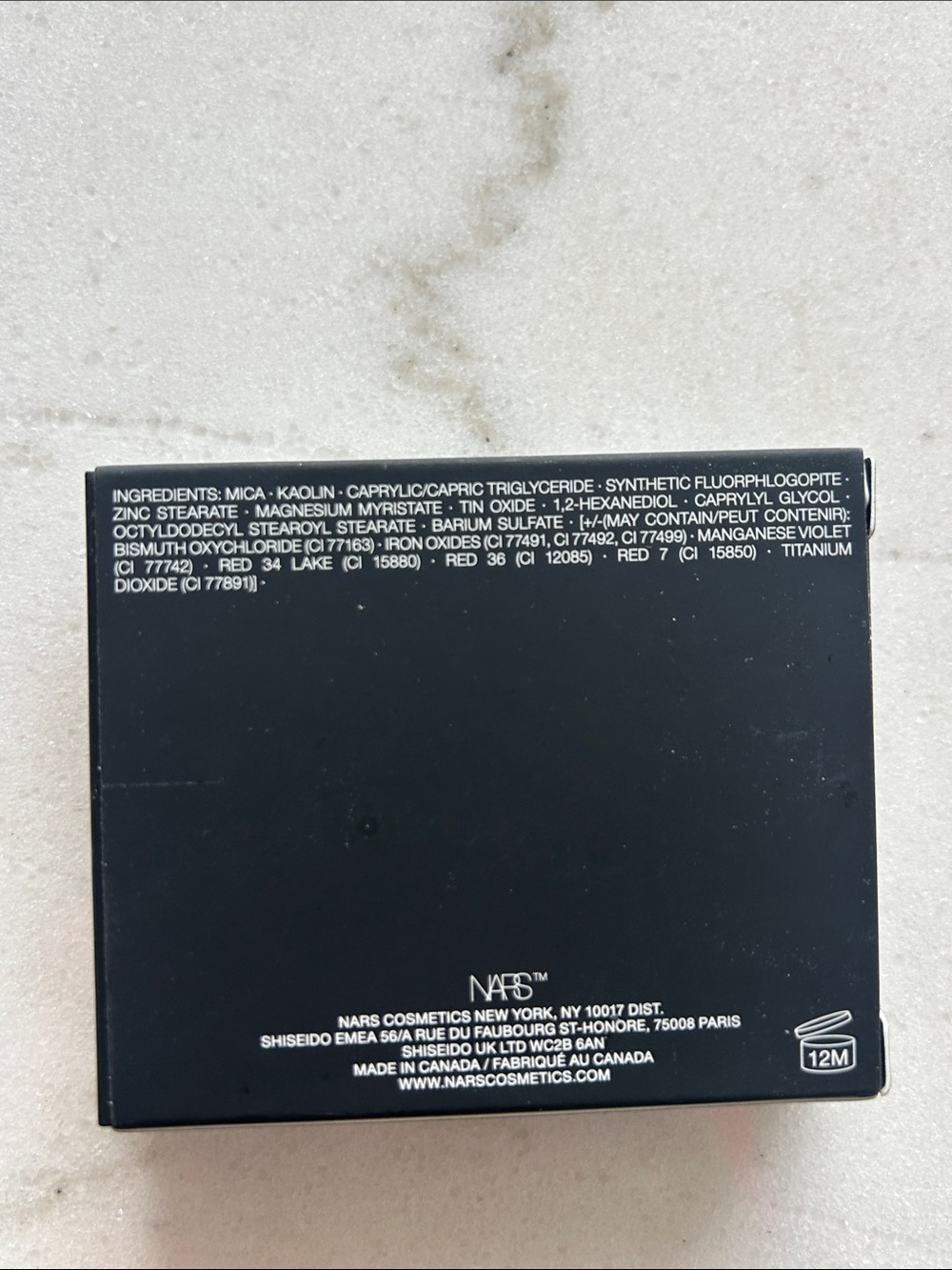 NIB NARS POWDER BLUSH DEEP THROAT - Picture 6 of 8